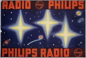Publicité pour la radio Philips, 1930-1931 (source : ReclameArsenaal)