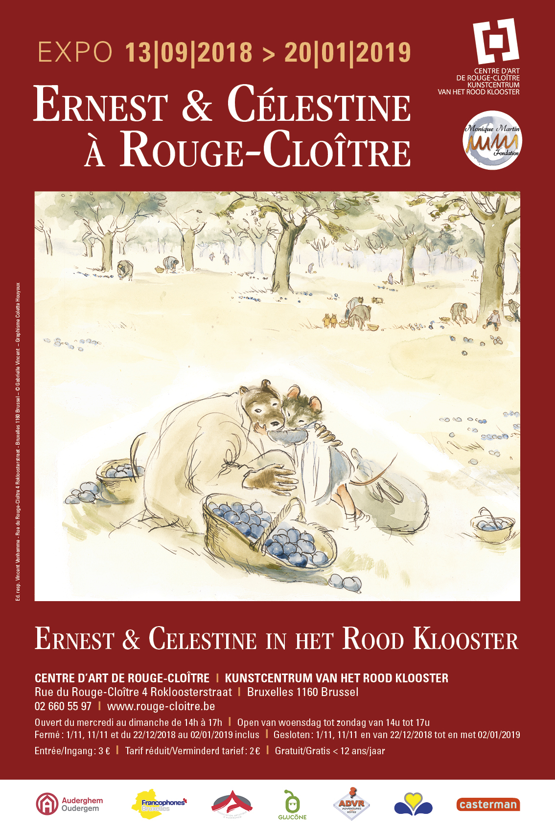 Ernest & Célestine à Rouge-Cloître