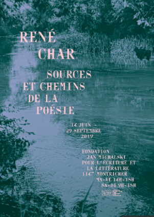 René Char. Sources et chemins de la poésie
