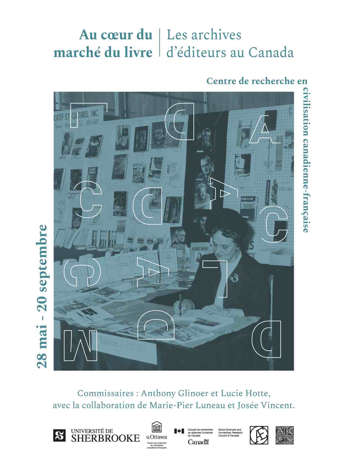 Au cœur du marché du livre : les archives d’éditeurs au Canada (Université d&rsquo;Ottawa)