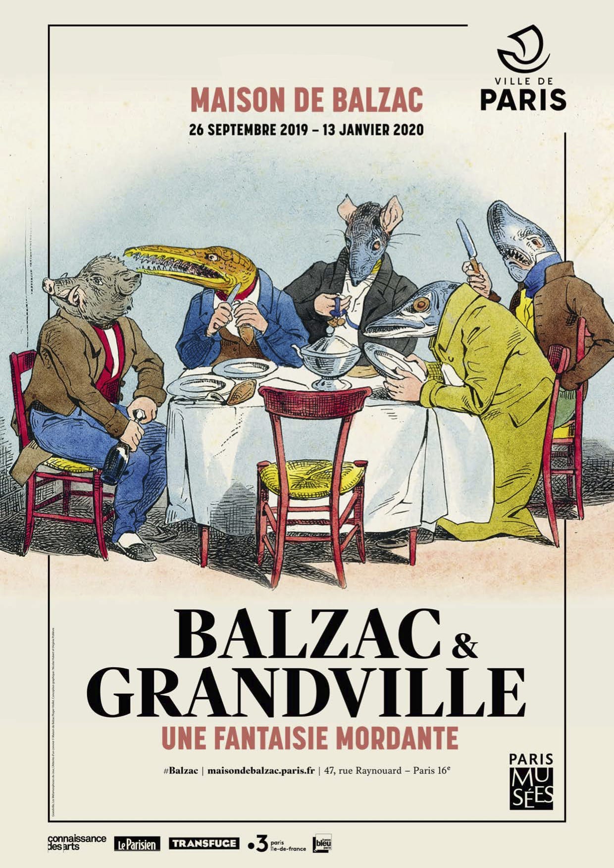 Balzac et Grandville : une fantaisie mordante