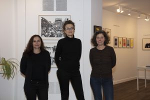 Sabine Louali, Brigitte Morel et Laurence Carrion, l’équipe des Grandes Personnes. © Francesca Mantovani / Editions Gallimard