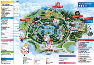Plan du parc, février 2021