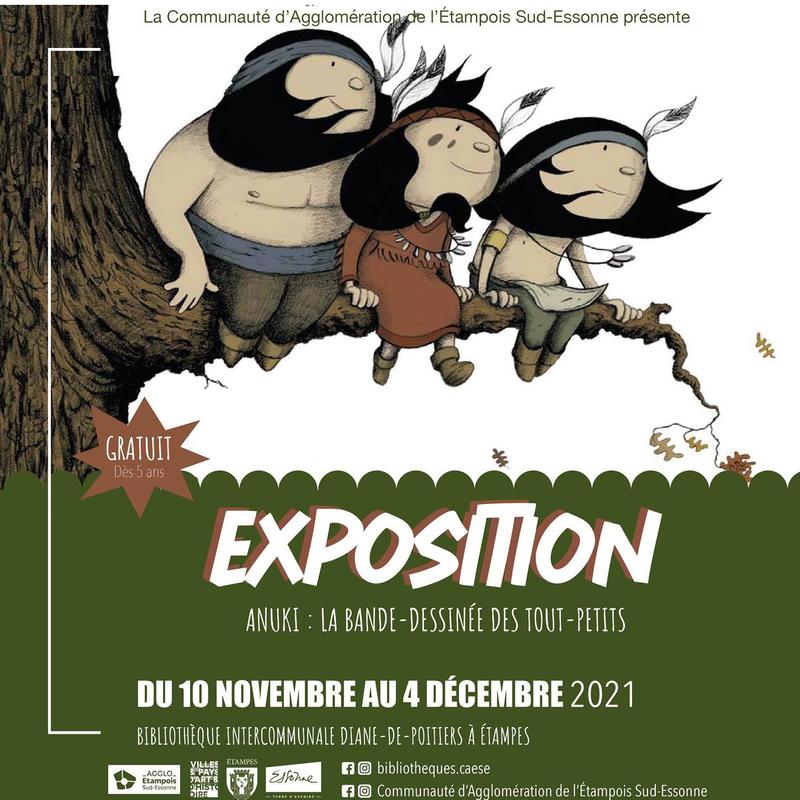 Anuki : l&rsquo;exposition de bandes-dessinées des tout-petits