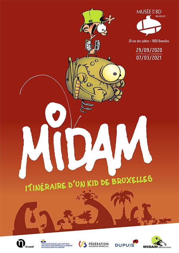 Midam, Itinéraire d&rsquo;un Kid de Bruxelles