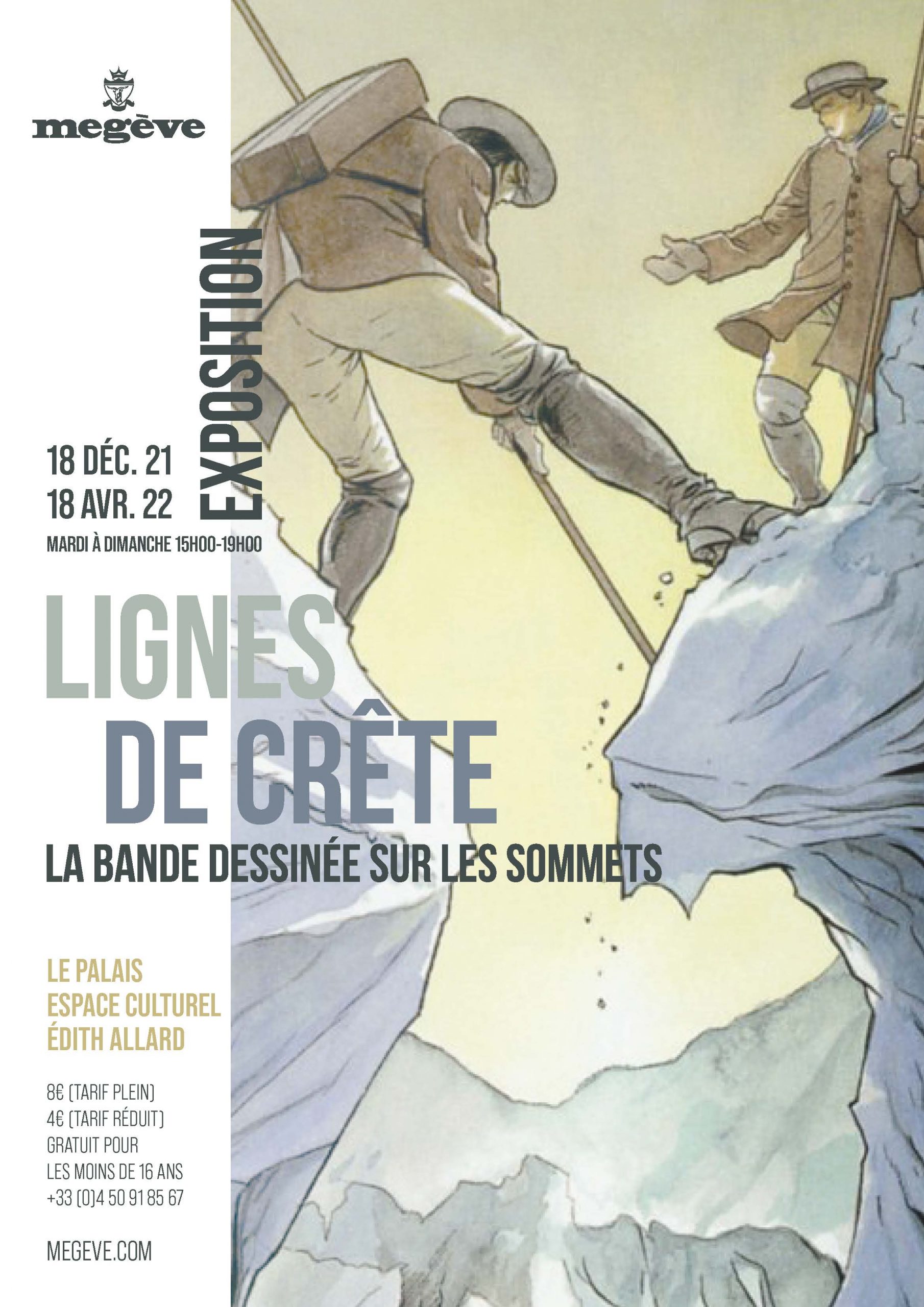 Lignes de crête – La bande dessinée sur les sommets