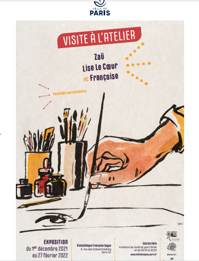 Visite à l’atelier : Hommage aux donateurs Zaü, Françoise, Lise Le Cœur