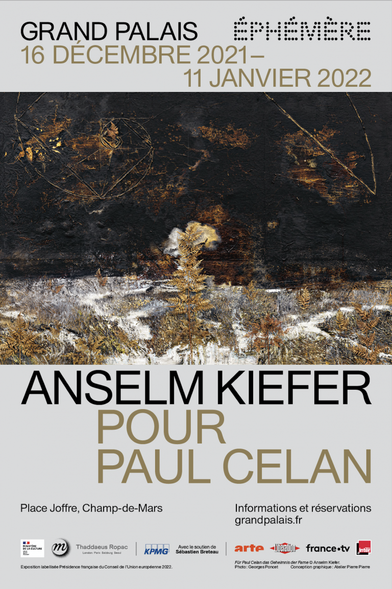 Anselm Kiefer. Pour Paul Celan