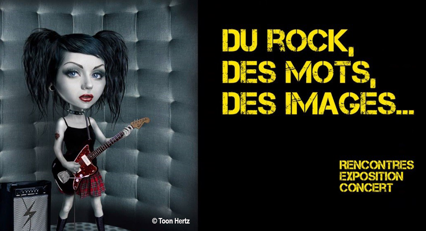 Du rock, des mots, des images