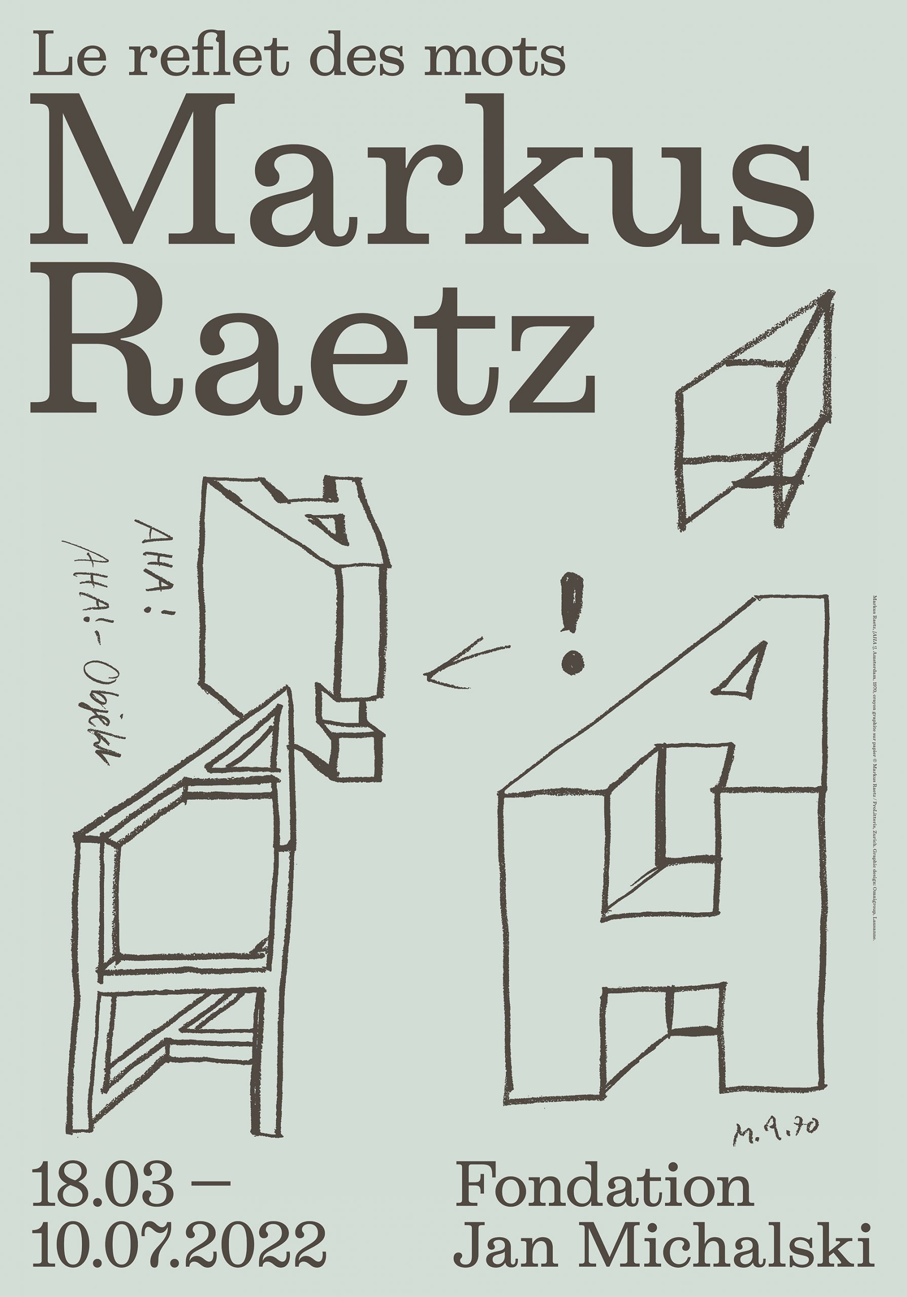 Markus Raetz | Le reflet des mots