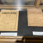 Deux revues canadiennes-françaises de la fin du XIXe siècle héritières des idées de Voltaire et ayant fait l’objet d’une censure. Photographie K. Boivin