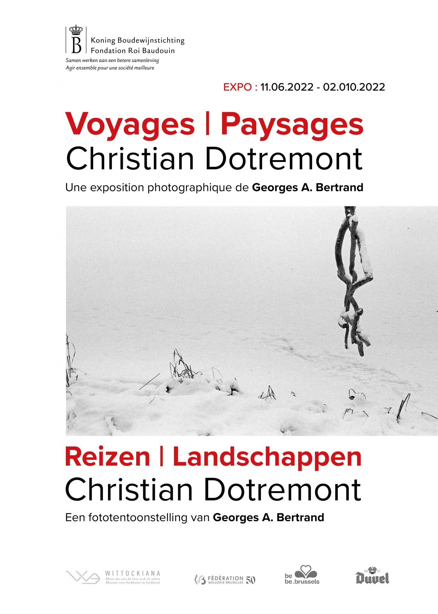Voyages  Paysages. Christian Dotremont