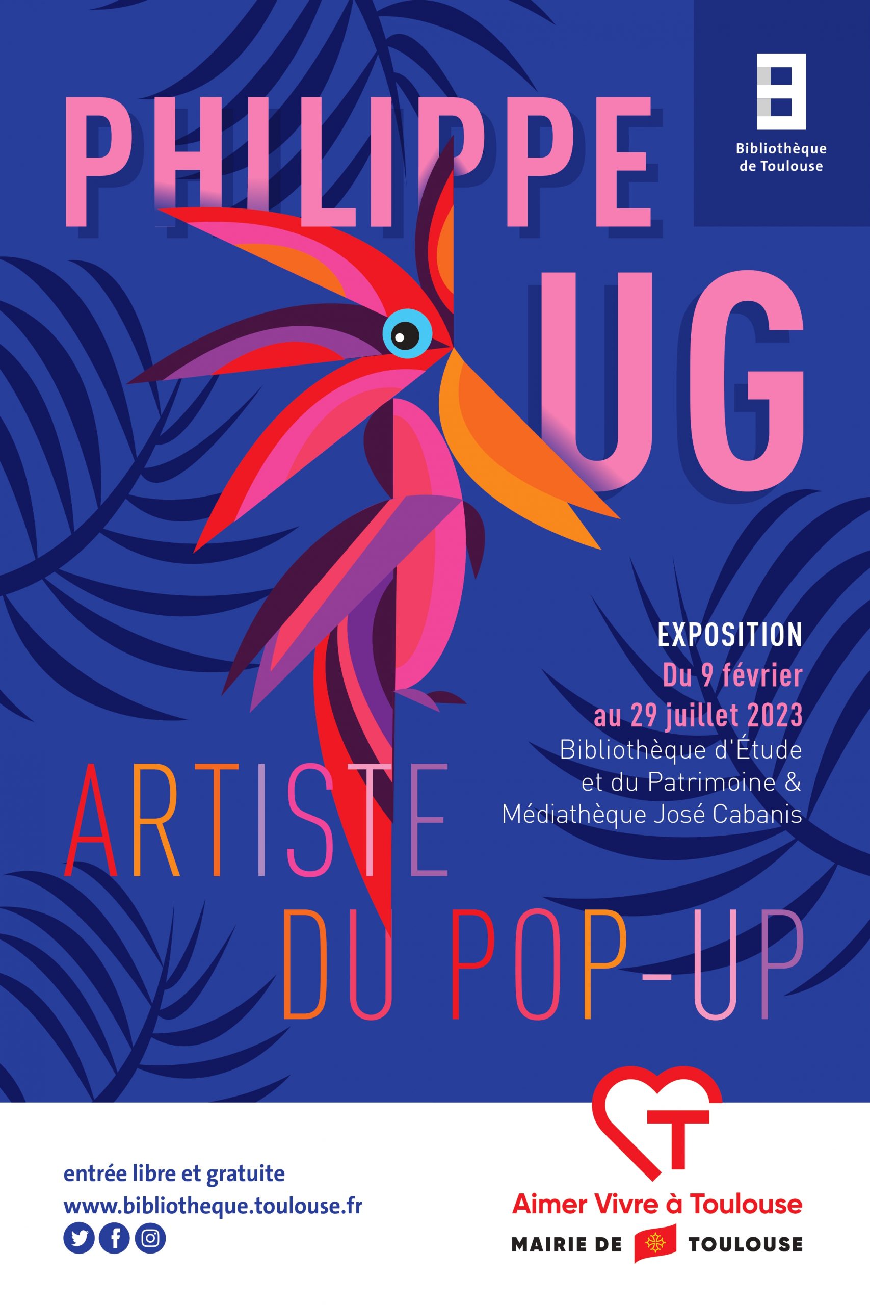 Philippe UG, artiste du Pop-up
