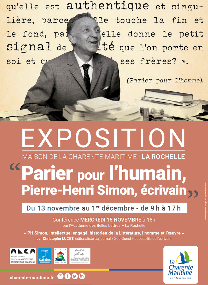 Parier pour l’humain : Pierre-Henri Simon, écrivain