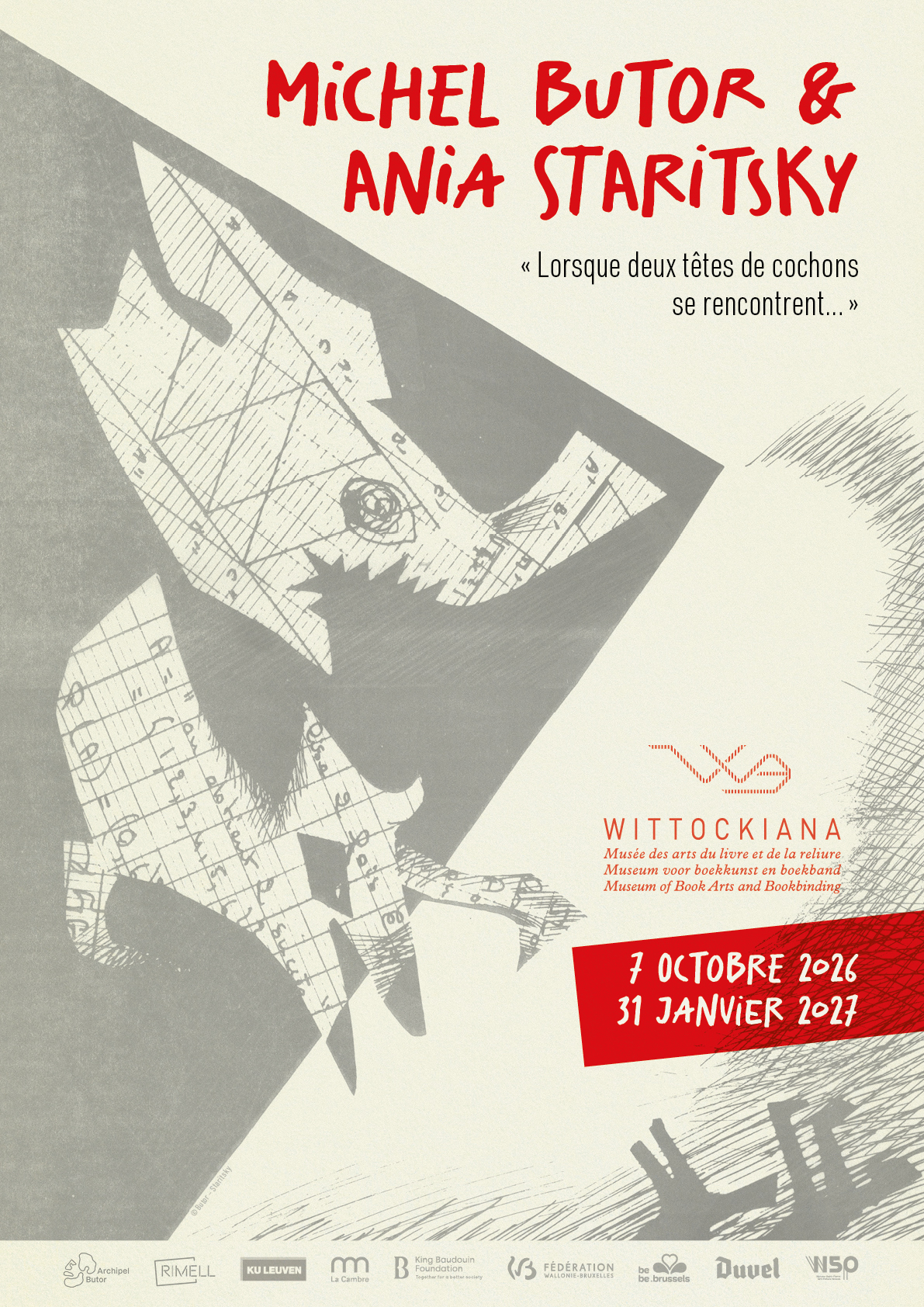 Michel Butor & Ania Staritsky